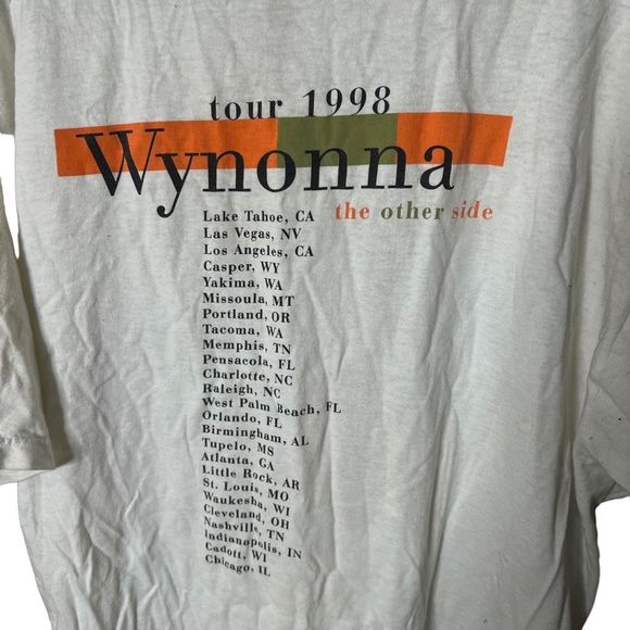 VTG 1998 Wynonna Tour T Shirt XL - Picture 5 of 5